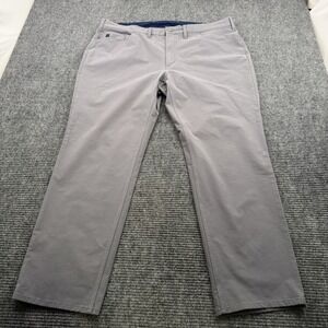 Vineyard Vines OTG Performance Pants Men's Size 42x32 Five Pocket Stretch Gray